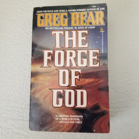 Lot of 6 Vtg Greg Bear Paperback Books Queen of Angels Morning Mars Anvil of Sta - Picture 11 of 11